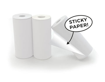 Refill 3 rolletjes stickerpapier voor de Artist camera - Hoppstar